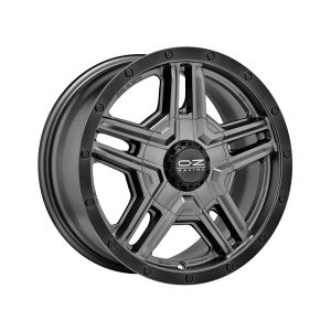 OZ-Racing Rally Adventure Wheels 17 Inch 8J ET20 6x114.3 Flat Graphite Black Lip