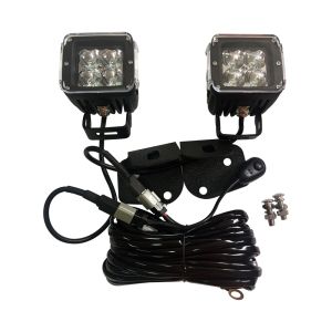 SK-Import Front Fog Light Chrome Housing Jeep Wrangler