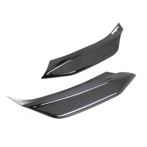 CarbonWorks Front Bumper Splitters Carbon BMW 3-serie