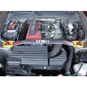 Summit Front Strut Bar Orange Aluminium Honda S2000
