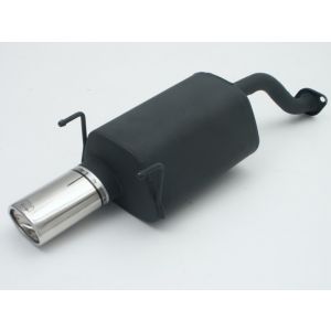 Ulter Sport Muffler Black Steel Honda Civic