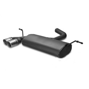 Ulter Sport Muffler Dual Tip Black Steel Volkswagen Golf