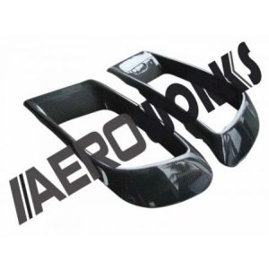 AeroworkS Front Air Duct Carbon Mitsubishi Lancer Evolution