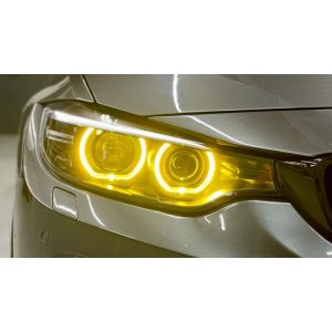 SK-Import Front Daytime Running Lights Xenon Yellow BMW 3-serie,4-serie Pre LCI