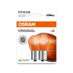 Osram Halogen Bulb original Amber BAU15S