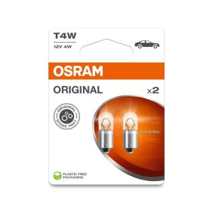 Osram Halogen Bulb Ultra Life White BAX9S