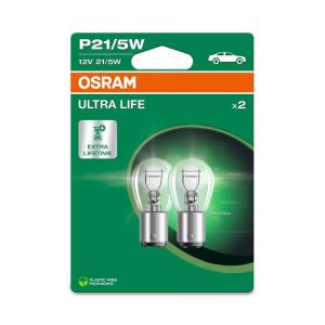 Osram Halogen Bulb Ultra Life White BAY15D