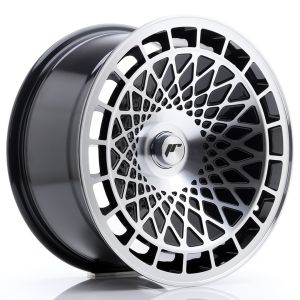 JR-Wheels JR14 Wheels 15 Inch 8J ET25 4x100 Cast Gloss Black Machined Face