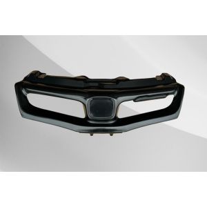 SK-Import Front Grill Mugen Style With Mesh Gloss Black ABS Plastic Honda Civic
