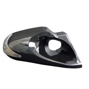 SK-Import Side Mirrors Hyper Style Manual Adjustable Black ABS Plastic