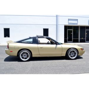 SK-Import Rear Window Visor Smoke Plastic Nissan S13