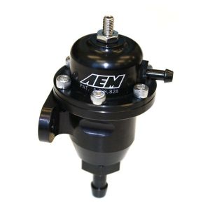 AEM Fuel Pressure Regulator Black Honda Civic,CRX,Del Sol