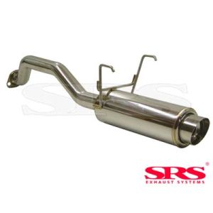 SRS Rear Muffler G50 Conical Flange 61mm Stainless Steel Honda Civic