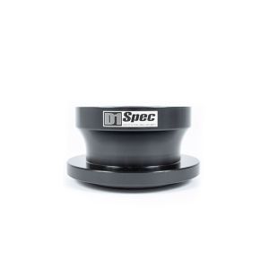D1 Spec Steering Wheel Hub Short Black Aluminum Subaru Impreza