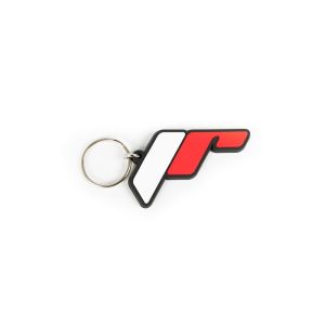 JR-Wheels Key Chain Rubber Logo Soft PVC