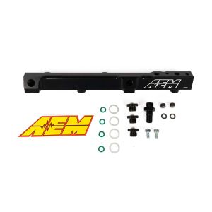 AEM Fuel Rail High-Flow Black Aluminium Honda Prelude,Shuttle