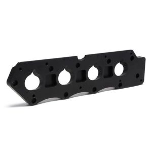 Skunk2 Intake Manifold Adapter K Serie to H Serie Cylinder Head Black Aluminium Honda Accord,Prelude