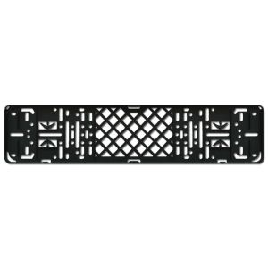 SK-Import License Plate Holder Black