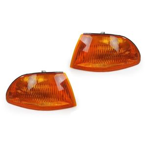 Sonar Corners JDM Style Chrome Housing Amber Lens Honda Civic