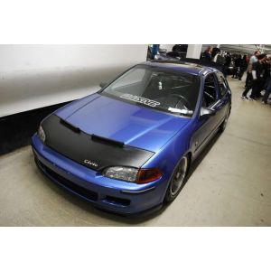 Masterbra Hood Bra Civic Logo Black Vinyl Honda Civic