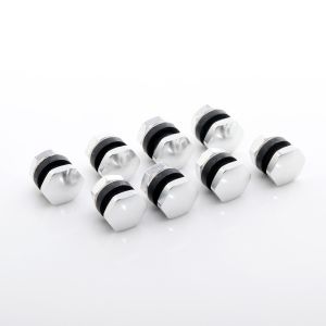 SK-Import Valvestem Plug Silver