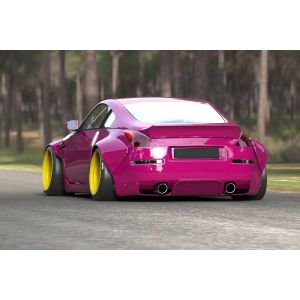 X-Form Rear Ducktail Spoiler Unpainted ABS Plastic Nissan 350Z