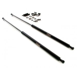 D1 Spec Hood Dampers Black Steel Honda Prelude