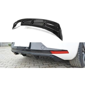 Maxton Rear Diffuser Gloss Black ABS Plastic Seat Leon