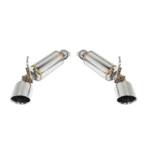 Remark Rear Muffler Polished 63.5mm Stainless Steel Nissan 370Z