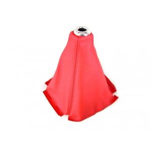 D1 Spec Shift Boot Red Stitching Red Leather