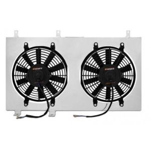 Mishimoto Fan Shroud With Slim Fans Aluminum Nissan 350Z