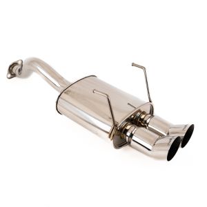 SRS Rear Muffler DTM Conical Flange 61mm Stainless Steel Honda Civic