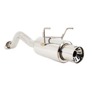 SRS Rear Muffler G55 Conical Flange 61mm Stainless Steel Honda Civic,Del Sol