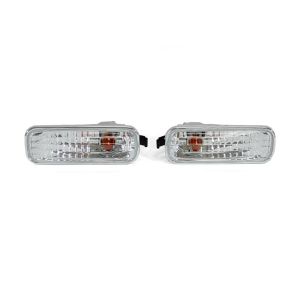 DEPO Turn Signal Lights Long Chrome Housing Honda Civic,Accord,Prelude