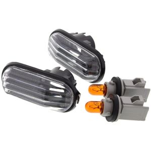 Sonar Turn Signal Lights Short Black Housing Honda Civic,Integra,Del Sol