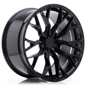 Concaver CVR1 SECOND CHANCE Wheels 21 Inch 10.5J ET25 5x130 Deep Concave Flow Form Platinum Black