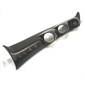 SK-Import Gauge Pod 3 Gauges Black 52mm ABS Plastic Subaru Impreza