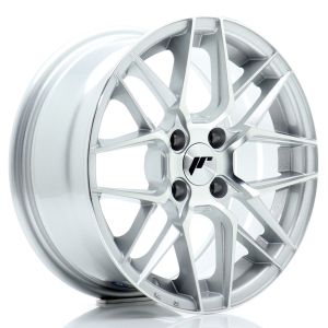 JR-Wheels JR28 Wheels 15 Inch 7J ET25 4x100 Silver Machined Face