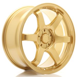 JR-Wheels SL03 Super Light Wheels 18 Inch 8J ET20-35 Custom PCD Flow Form Gold