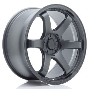JR-Wheels SL03 Super Light Wheels 19 Inch 10.5J ET15-45 Custom PCD Flow Form Flat Gun Metal