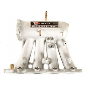 Blox Racing Intake Manifold Version 3 Silver Aluminum Honda Civic,CRX,Del Sol