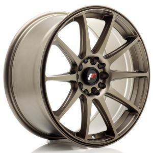 JR-Wheels JR11 Wheels 18 Inch 8.5J ET40 5x112,5x114.3 Flat Bronze