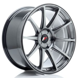 JR-Wheels JR11 Wheels 19 Inch 9.5J ET15-35 Custom PCD Hyper Black