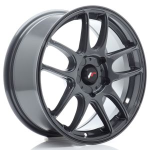 JR-Wheels JR29 Wheels 16 Inch 7J ET20-42 Custom PCD Flow Form Hyper Gray