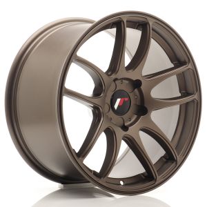 JR-Wheels JR29 Wheels 17 Inch 9J ET20-38 Custom PCD Flow Form Flat Bronze