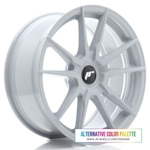 JR-Wheels JR21 Wheels 18 Inch 8.5J ET20-45 Custom PCD Flow Form Custom Finish
