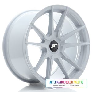JR-Wheels JR21 Wheels 18 Inch 9.5J ET20-40 Custom PCD Flow Form Custom Finish