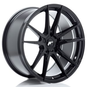 JR-Wheels JR21 Wheels 2x 20x9 ET25 + 2x 20x10,5 ET35 5x112 Flow Form Gloss Black