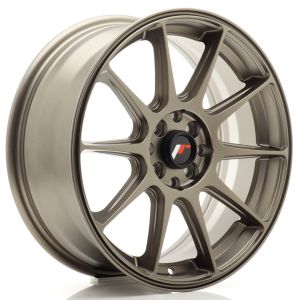 JR-Wheels JR11 Wheels 17 Inch 7J ET35 4x100,4x114.3 Flat Bronze