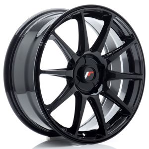 JR-Wheels JR11 Wheels 18 Inch 7.5J ET40 4x108 Gloss Black